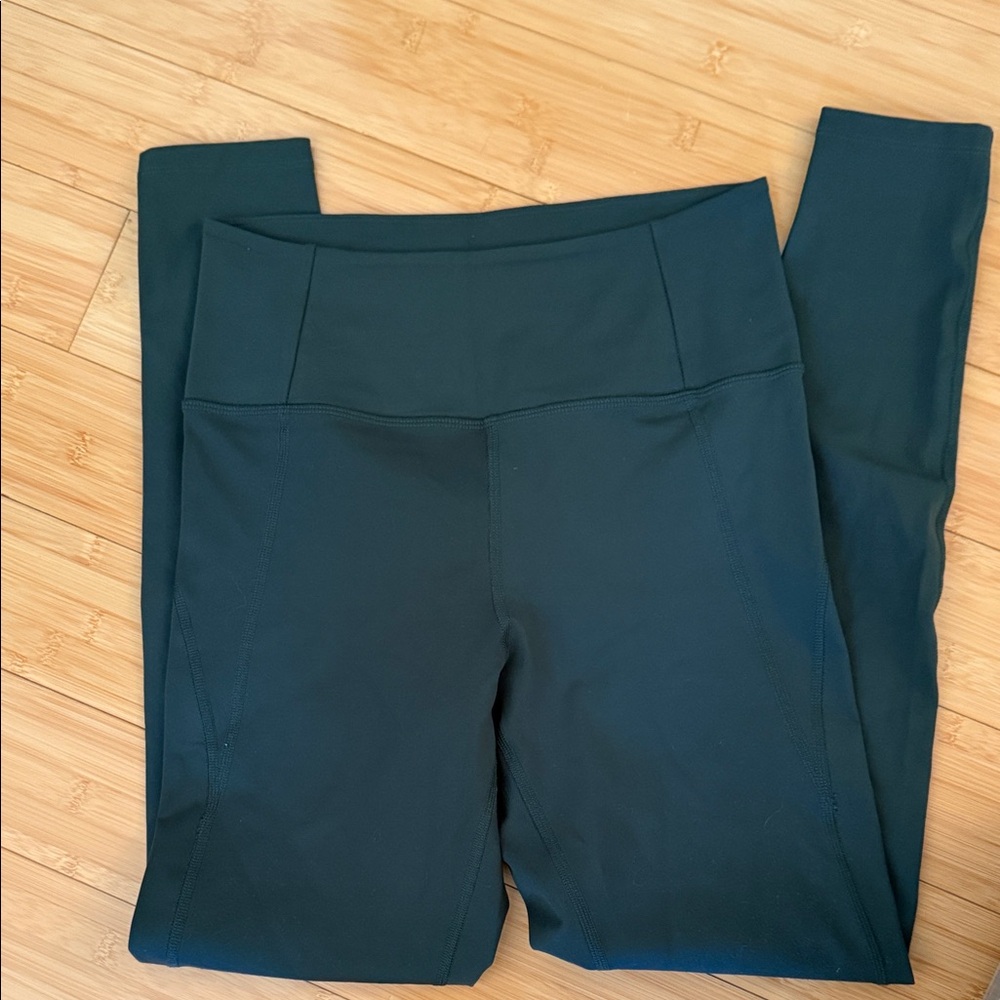 Girlfriend Collective Dark Green Leggings